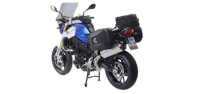 BMW F800ST サイドカウル 青 左右2枚(片方エンブレム無し) 来し