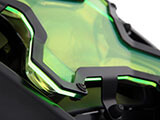 着脱式ヘッドライトガード ULTIMA-Neon R1300GS カスタム パーツ