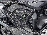 カーボンフレームトライアングルカバー R1300GS カスタムパーツ