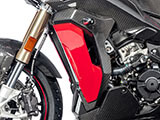 カーボンラジエターカバー 純正カラーパネル用 S1000XR カスタム パーツ