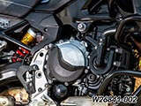 クラッチカバープロテクター / ウォーターポンププロテクター F900GS アドベンチャー カスタム パーツ
