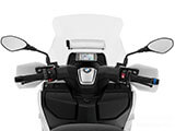 ワンダーリッヒ ハンドガード 「クリアプロテクト」 C400X / C400GT カスタムパーツ