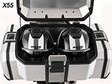 Wunderlich トップケース 「X-CASE」 F900GS アドベンチャー カスタム パーツ