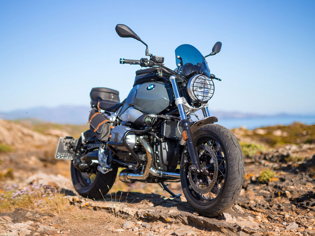 BMW R nineT 14-20 ヘッドライト プロテクター グリル ガード