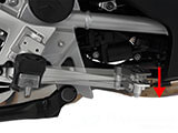 ブレーキペダルロワーニング K1600GT / K1600GTL / K1600B / K1600 Grand America カスタム パーツ