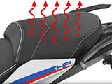 アクティブコンフォートシート シートヒーター機能付 R1250R カスタムシート