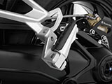 フットレストロワーニング(パッセンジャー用) R12nineT カスタムパーツ