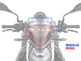 ウインドスクリーン「Sport」 M1000R カスタム パーツ