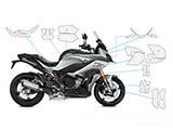 コンプリートプロテクション「PremiumShield」 S1000XR カスタム パーツ