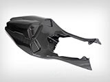 カーボン 一体型テールカウル (Single seat) & 一体型タンクサイドカバー セット  カスタムパーツ