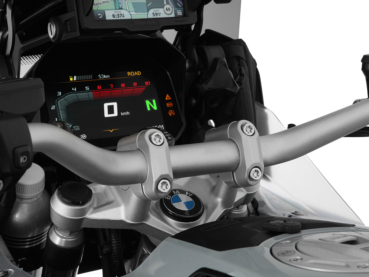 R1200GS / Adventure ワンダーリッヒ カスタム ハンドルアップキット ハンドプロテクター メーター