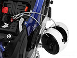 ヘルメット盗難防止ワイヤー F900R カスタム パーツ