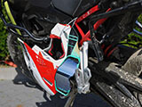 ヘルメット盗難防止ワイヤー F900GS カスタム パーツ
