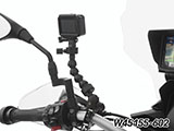 ユニバーサルクランプ 「マルチクランプ」用 フレキシブルアーム  カスタム パーツ
