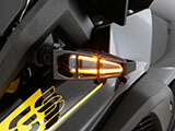 新型LEDウインカー用プロテクター R12 nineT カスタム パーツ