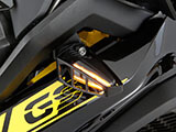 新型LEDウインカー用プロテクター R12 nineT カスタム パーツ