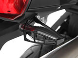 新型LEDウインカー用プロテクター R12 nineT カスタム パーツ
