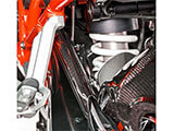 カーボン製ブレーキラインカバー R1200R LC(水冷) カスタム パーツ