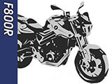 F800R F800S F800ST  カスタムパーツ